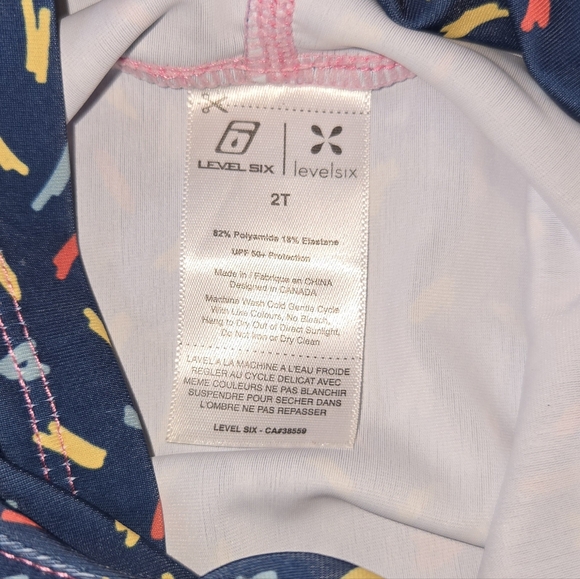 2T Level Six UV Hooded Long Sleeve Shirt - Picture 6 of 6